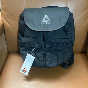 Women`s Reebok Teegan Mini Backpack Sports Backpack Black Brand New!